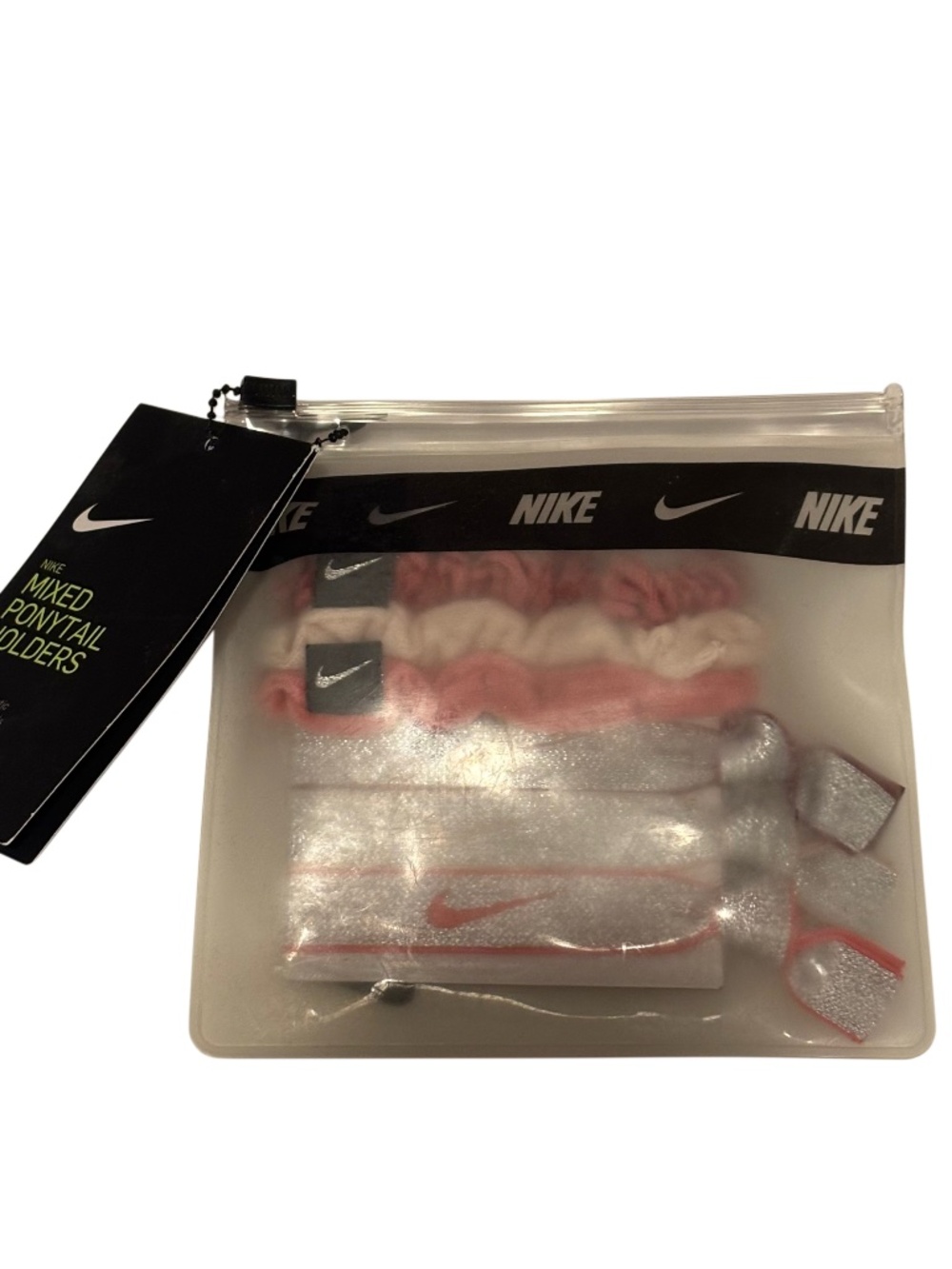 Nike Set of 6 Mixed Ponytail Holders NIP